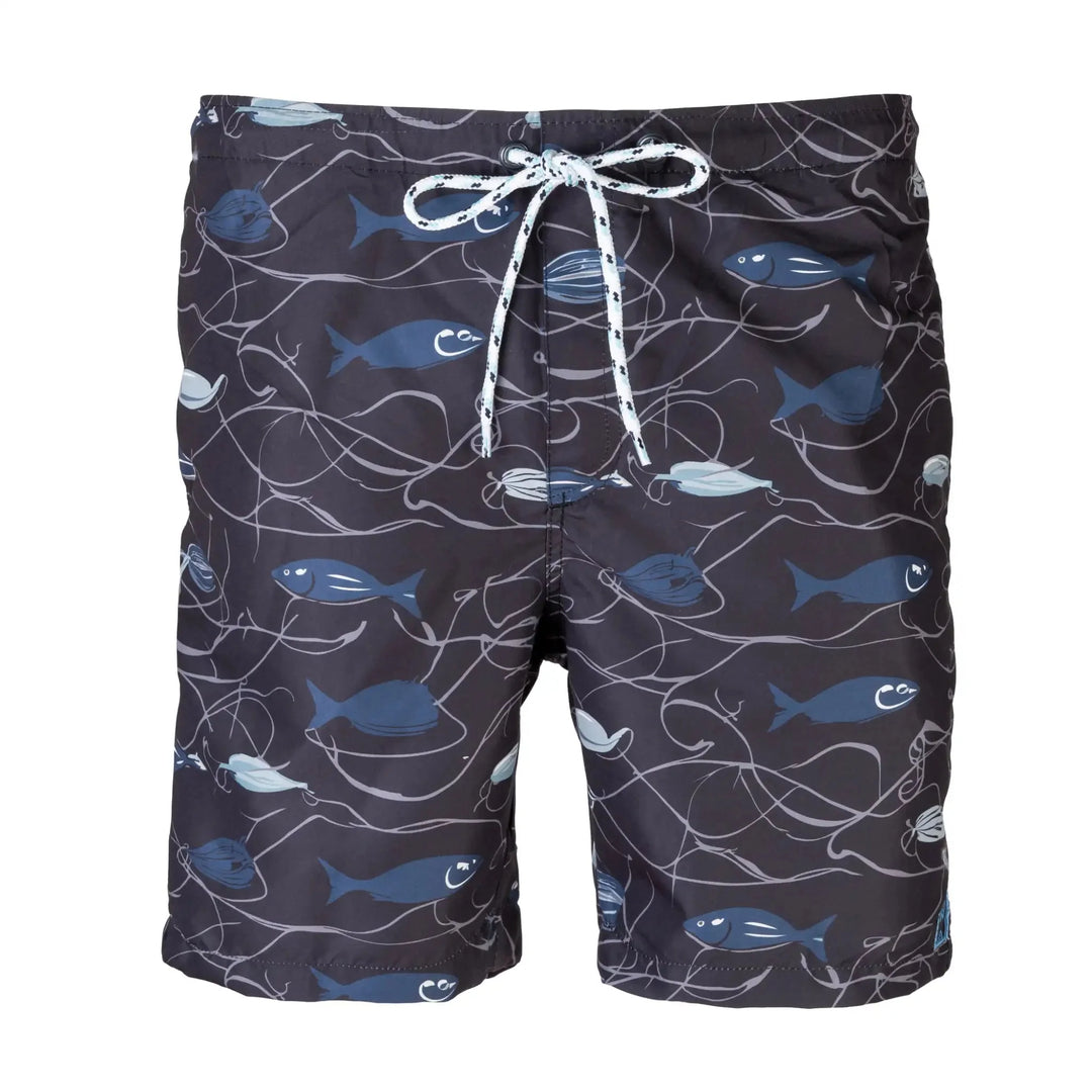 Hooked Line Mens Swim Shorts