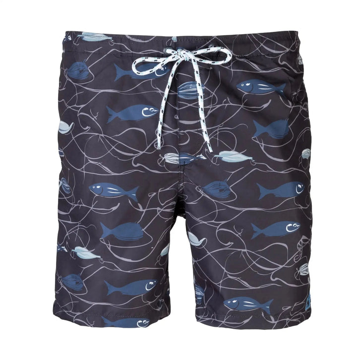 Hooked Line Mens Swim Shorts