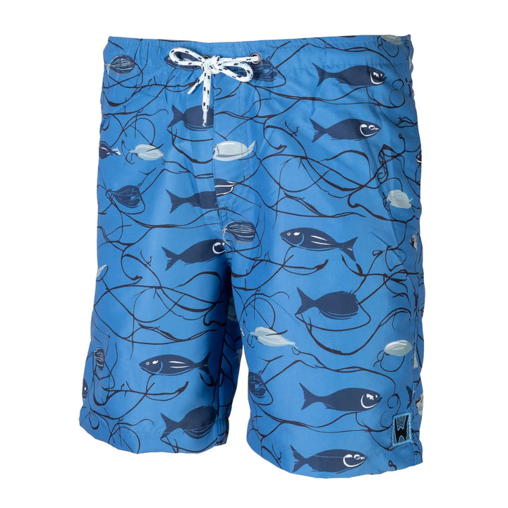 Hooked Line Mens Swim Shorts