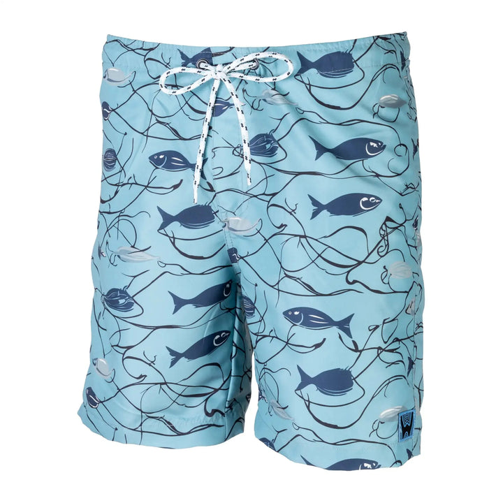 Hooked Line Mens Swim Shorts