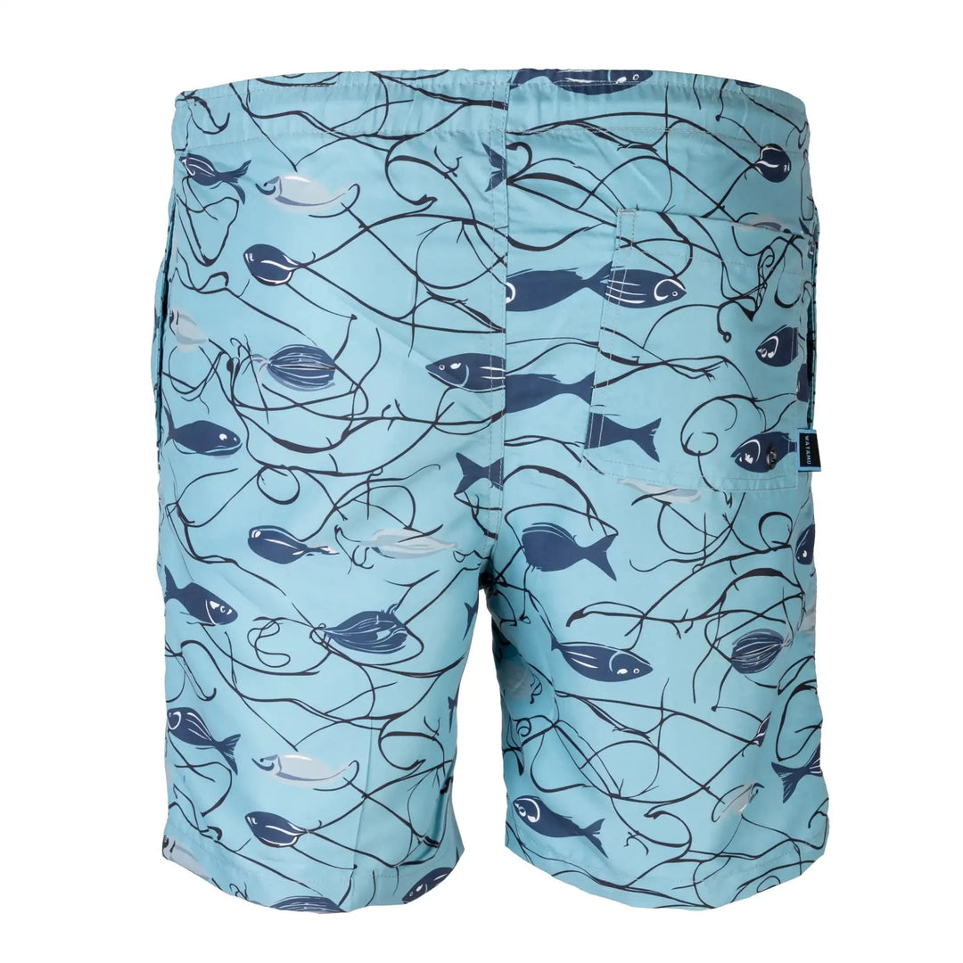Hooked Line Mens Swim Shorts