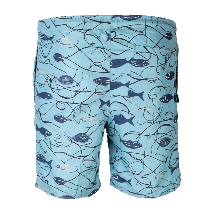 Hooked Line Mens Swim Shorts