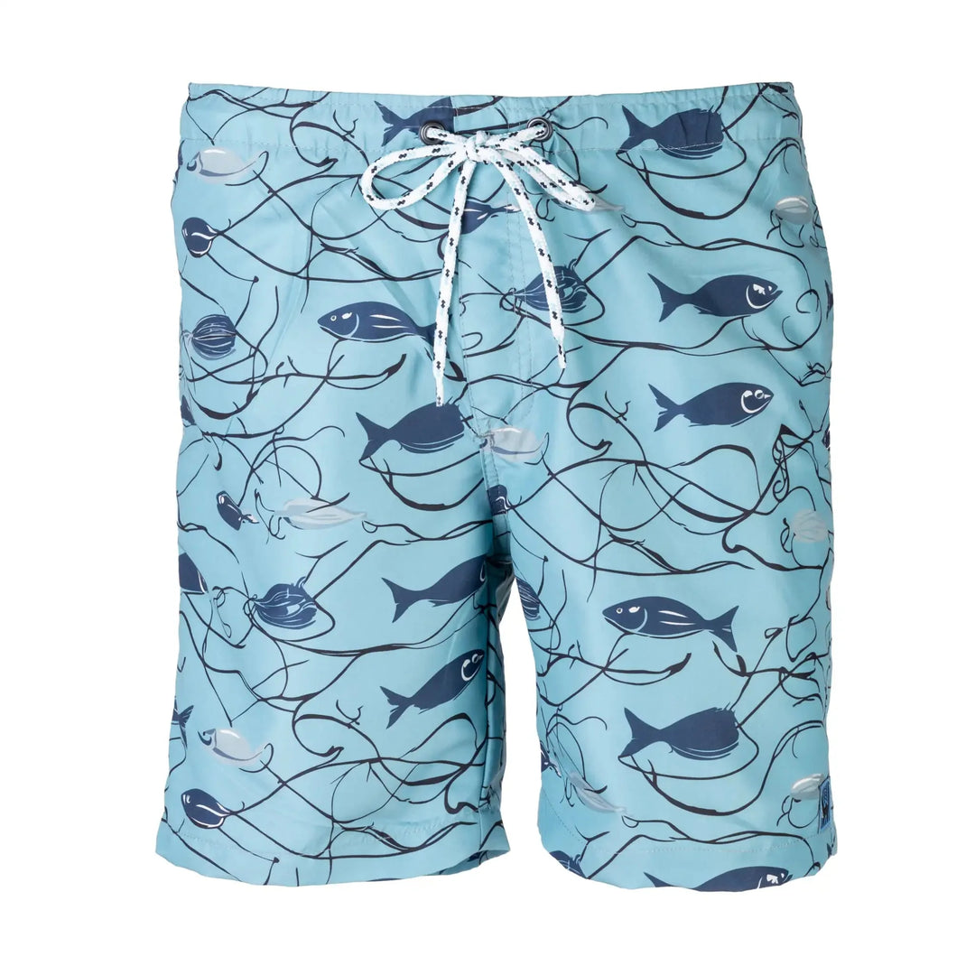 Hooked Line Mens Swim Shorts