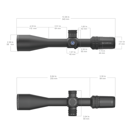 Orion Pro Max 6-24X50 FFP HD MOA