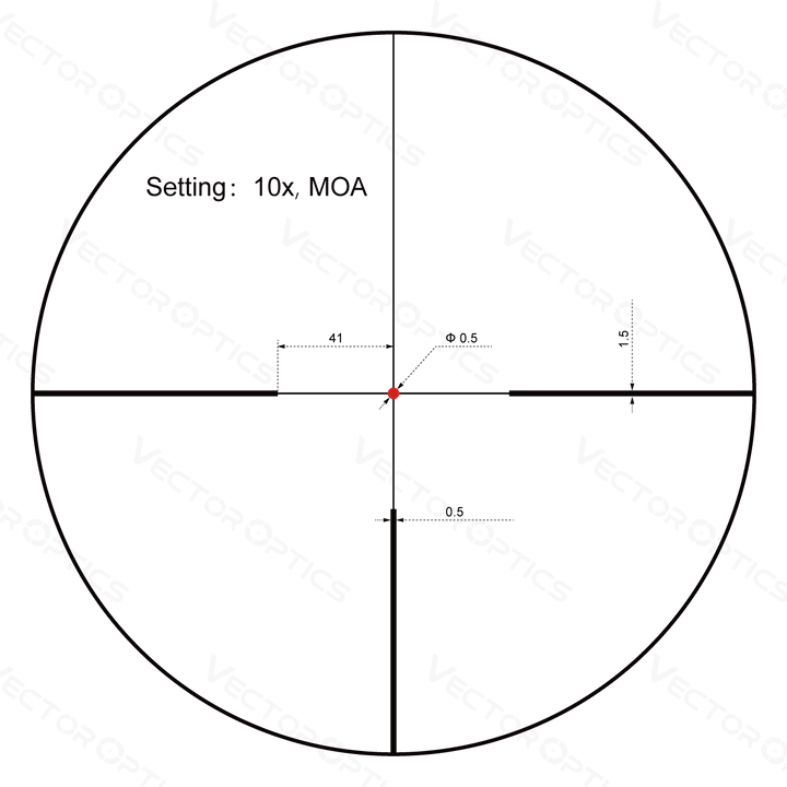 Constantine 1-10x24 Fiber Dot