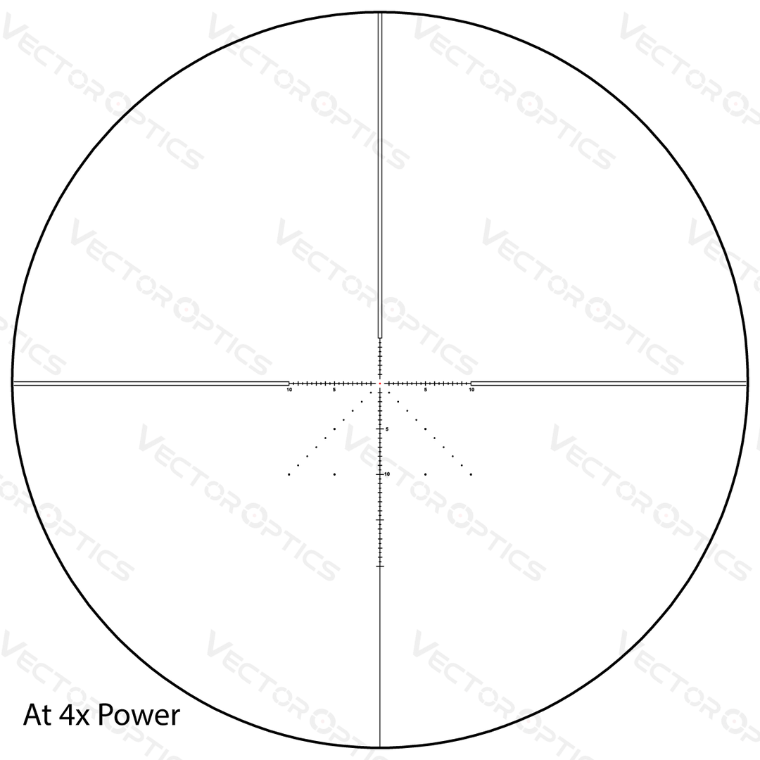 Veyron 4-16x44 IR FFP Riflescope  Illuminated
