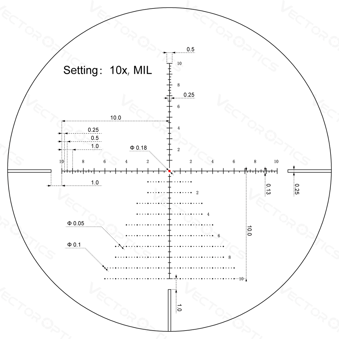 Veyron 4-16x44IR SFP Compact  Riflescope