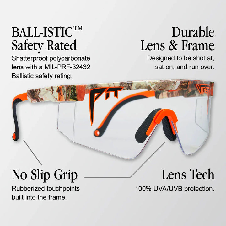 The Actualbush CLEAR Original 2.0 Wide BALL-ISTIC