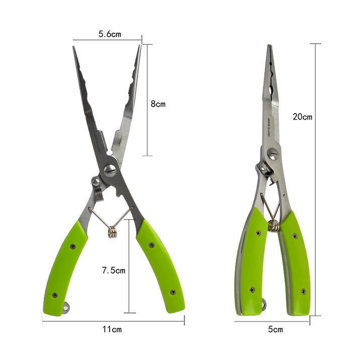 MULTI PURPOSE LONG NOSE FISHING PLIERS